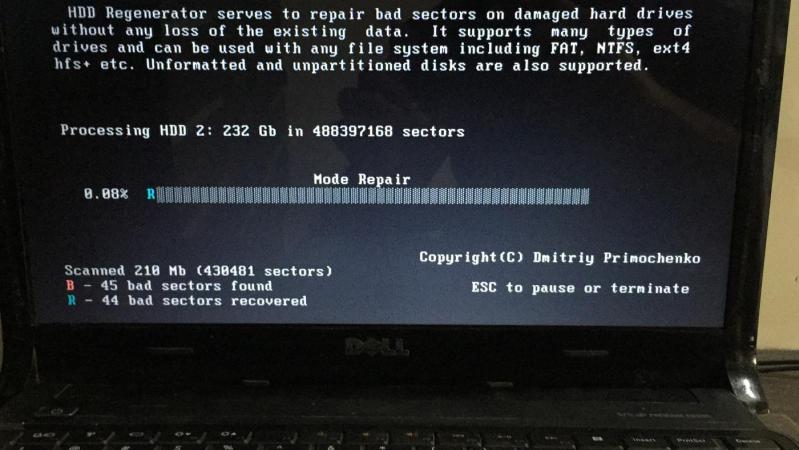 Hdd regenerator. HDD Regenerator 2011 серийный номер. HDD Regenerator что это за программа. Mode Repair при работе HDD регенератор.