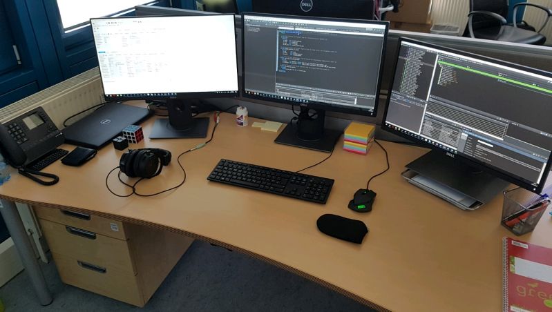 Photo Of Desk Setup Or Laptop Outside Devrant